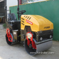 Good quality small hydraulic double drums vibratory road roller for sale FYL-880